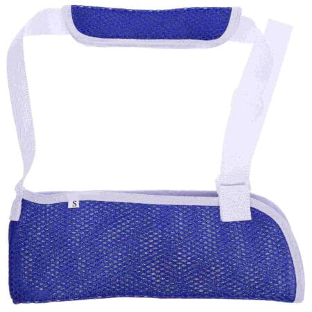 Suport fixare antebrat REDQUIT pentru copii, Albastru