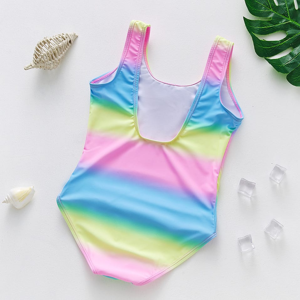 Costum de baie REDQUIT pentru fete, varsata 6-7 ani - imagine 2