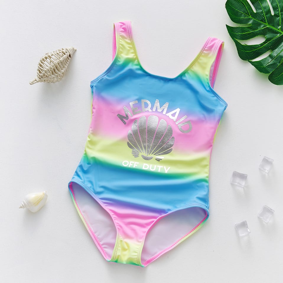 Costum de baie REDQUIT pentru fete, varsata 6-7 ani - imagine 3